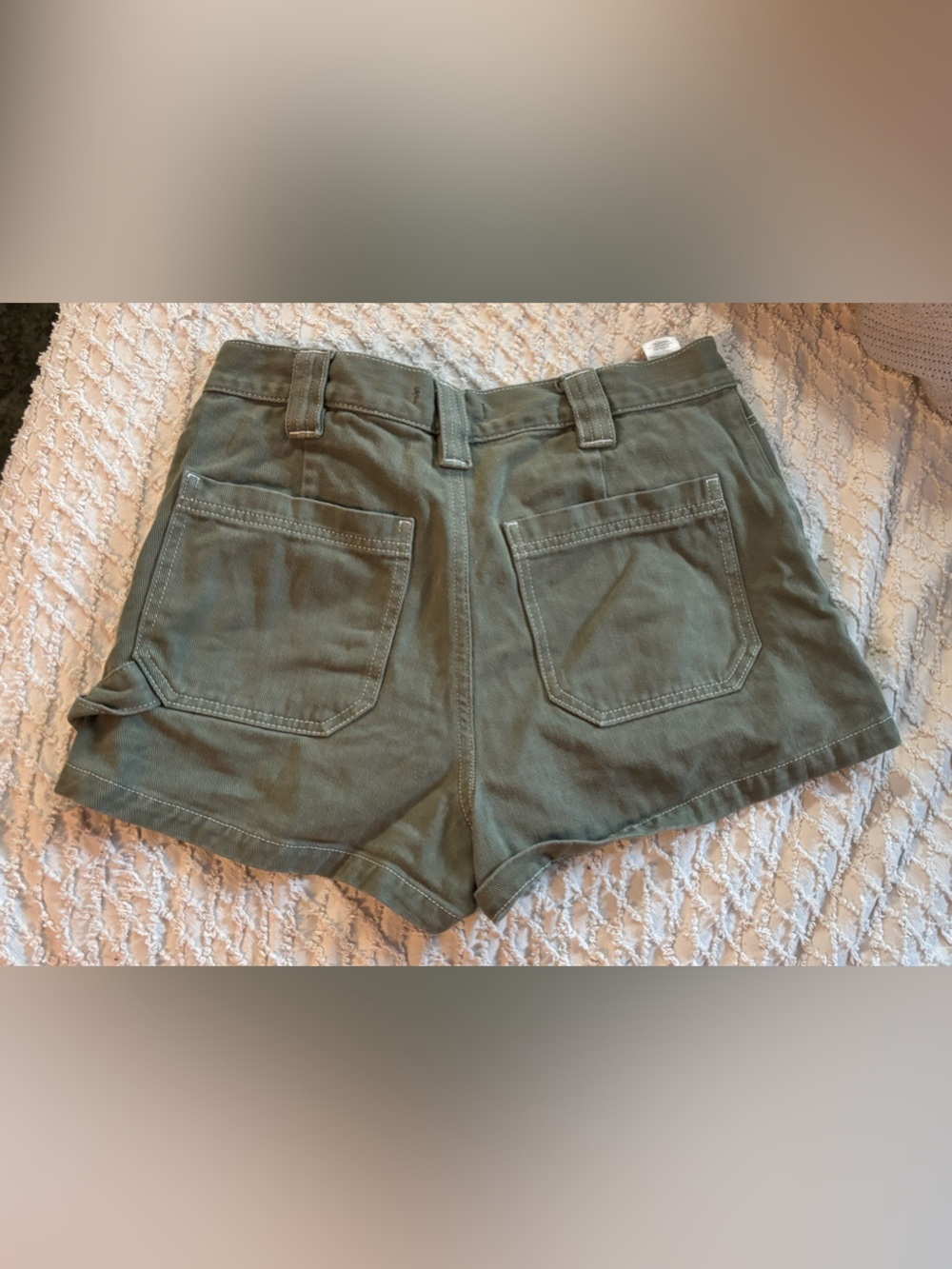 PacSun Olive Carpenter/Utility Shorts